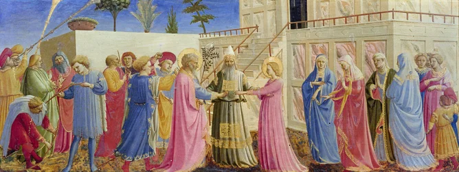 Die Vermählung der Jungfrau, ca. 1435